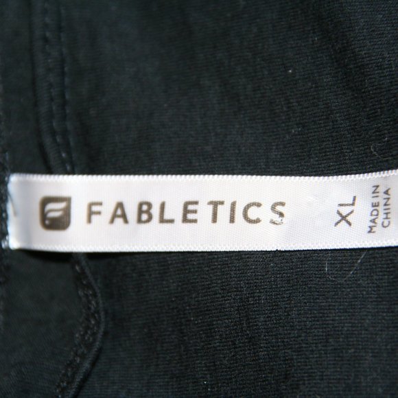 COPY - Fabletics Black Khole Cold Shoulder Activewear Size XL - Picture 2 of 4